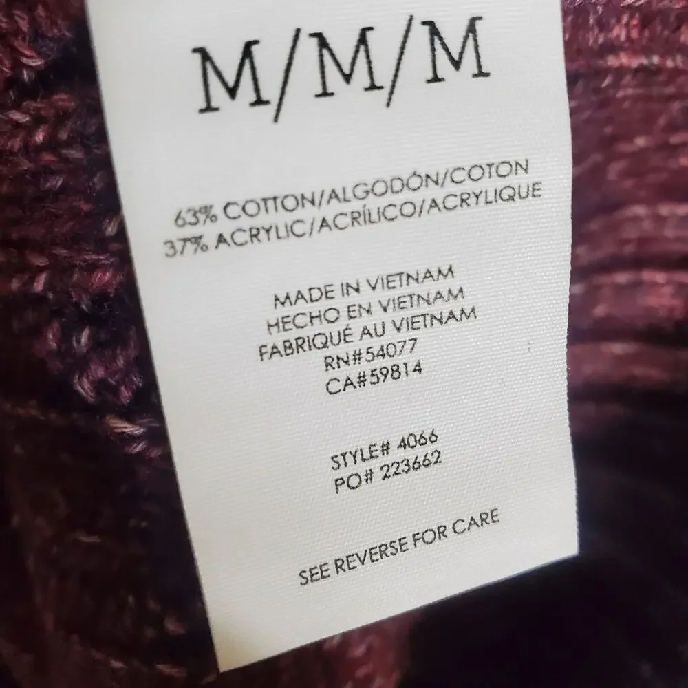Cabi 4066 Chime Pullover cable knit soft Sweater Fall 2020 SIze Medium